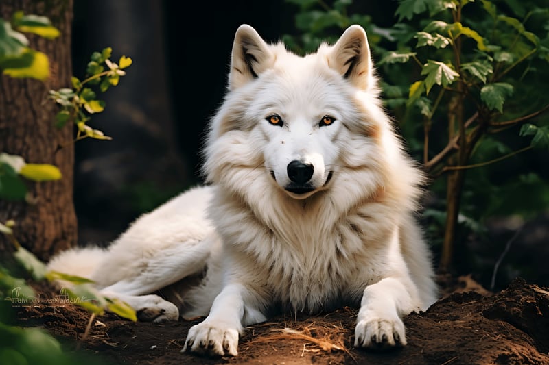 Closeup of animals in wild nature
